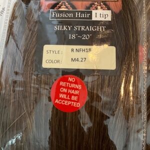 Human hair itips shade m4/27